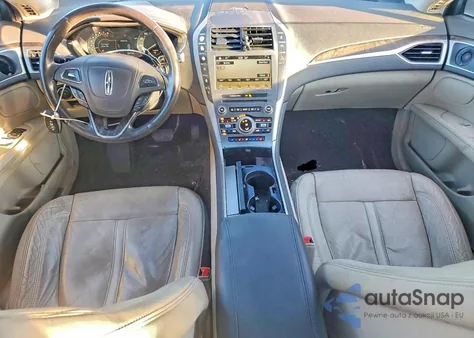 2017 Lincoln Mkz Reserve z USA, uszkodzony, nr VIN 3LN6L5F98HR618825